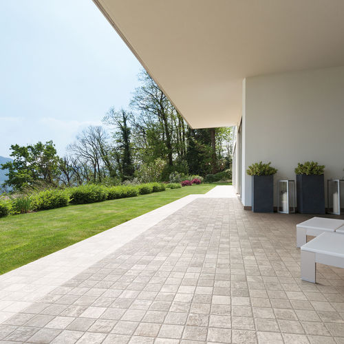 Feinsteinzeugfliesen - MANDORLA - Ceramica Rondine - Struktur / für Außenbereich / für Wohnzimmer