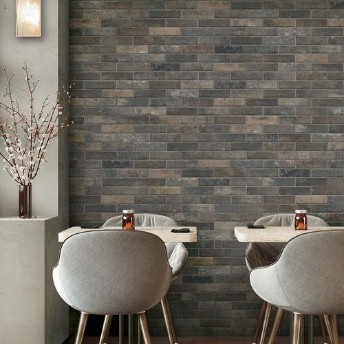 Feinsteinzeugfliesen - DARK - Ceramica Rondine - Struktur / für den Innenraum / für Außenbereich