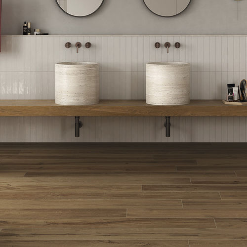 Feinsteinzeugfliesen - NUT - Ceramica Rondine - in Naturoptik / für den Innenraum / für Badezimmer