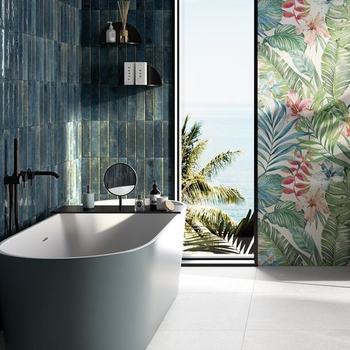 Feinsteinzeugfliesen - J89760 - Ceramica Rondine - poliert / in Steinoptik / für den Innenraum