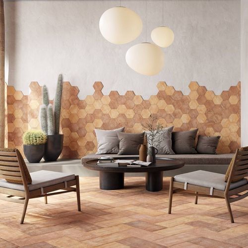 Terrakottafliesen - J90752 - Ceramica Rondine - rustikal / Außen / für Badezimmer