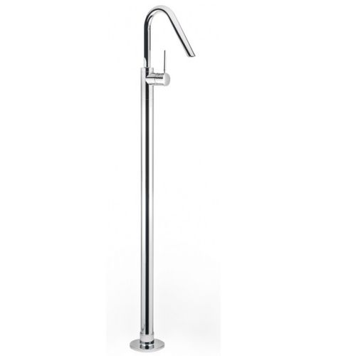 Badewannen-Einhebelmischer - 23112 - RUBINETTERIA PORTA & BINI - bodenstehend / aus verchromtem Metall / für Badezimmer