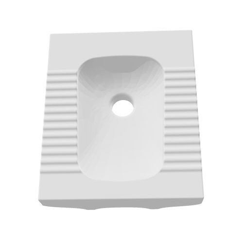 Keramik-WC - DELTA - SERAMIKSAN - für Privatgebrauch / quadratisch / weiß