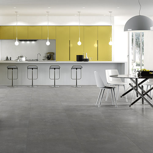 Feinsteinzeugfliesen - SPACE - SICHENIA GRUPPO CERAMICHE - für Außenbereich / für Küche / bodenstehend