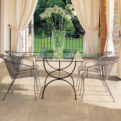 Fliesen für Außenbereich - PAVE' OUTDOOR - SICHENIA GRUPPO CERAMICHE - bodenstehend / Feinsteinzeug / 22,5x45 cm
