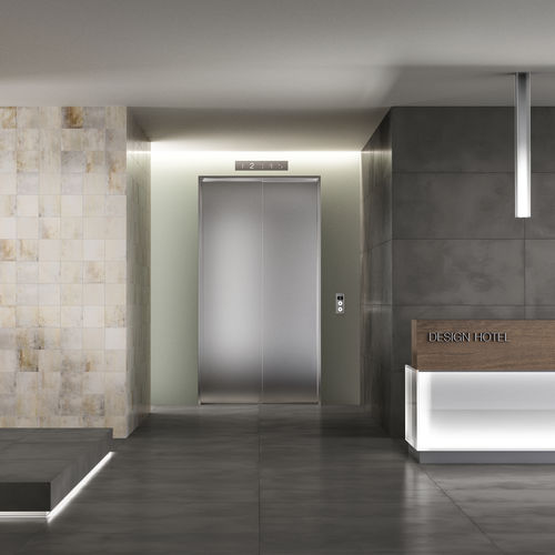 Feinsteinzeugfliesen - Me_Tra - SICHENIA GRUPPO CERAMICHE - satiniert / für den Innenraum / für Außenbereich