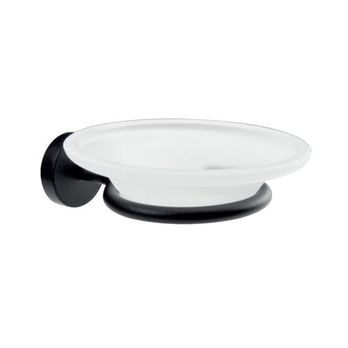 Wandmontierter Seifenhalter - ES09 23 - STILHAUS - Glas / satiniert