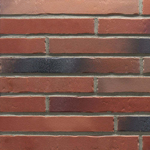 Klinkerriemchen - № 2 - STRÖHER - für Fassaden / verklebt / modern