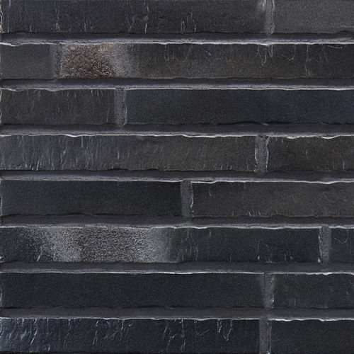 Klinkerriemchen - № 5 - STRÖHER - für Fassaden / verklebt / modern