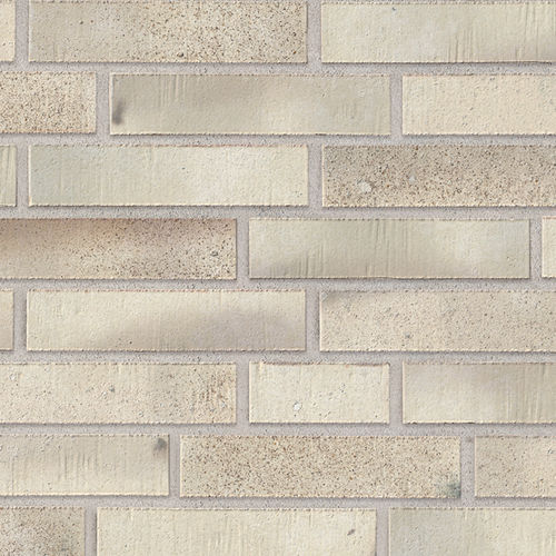 Klinkerriemchen - 671 KORNBEIGE  - STRÖHER - für Fassaden / verklebt / für neuen Unterbau