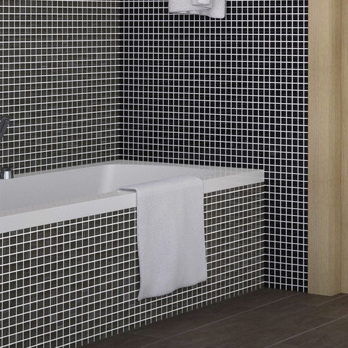 Feinsteinzeug-Mosaikfliese - SOMME - TERRACOTA - Hochglanz / für den Innenraum / für Badezimmer