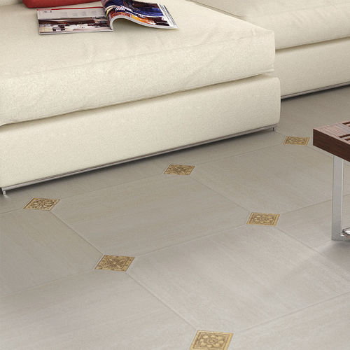 Feinsteinzeugfliesen - FUJI BEIGE - TERRACOTA - poliert / für den Innenraum / für Wohnzimmer