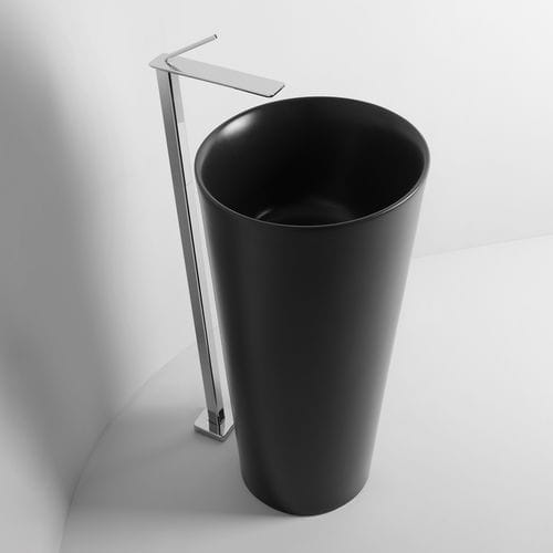 Bodenstehendes Waschbecken - IL - VALDAMA - Keramik / konisch / modern