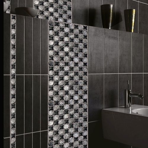 Badezimmer-Mosaikfliese - ARCHITECTURAE : GEOMETRIE - VETROVIVO - Wand