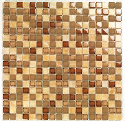 Glasmosaikfliese - PURE &amp; NATURAL : 07200004 - VITREX - für den Innenraum / Wand / Boden