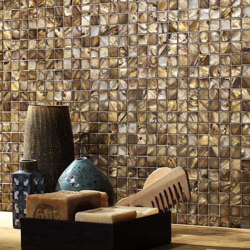 Glasmosaikfliese - PERLA : 06900009 - VITREX - für den Innenraum / Wand / Boden