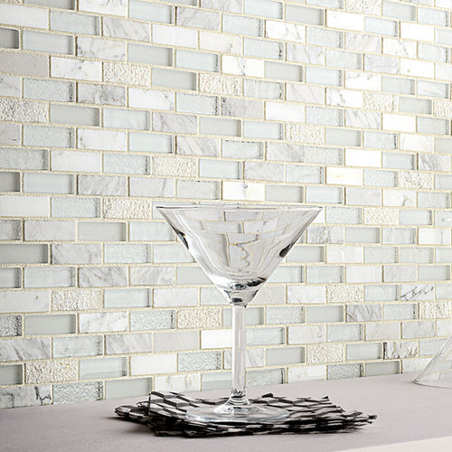 Mosaikoptik-Fliesen - SUPERFICI : 09000006 - VITREX - Glas / für den Innenraum / Wand