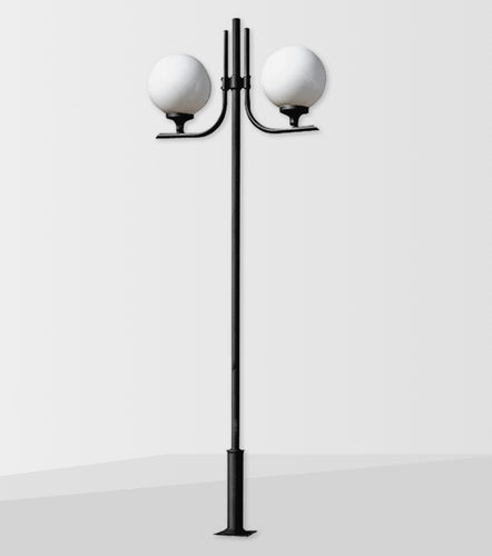 Lichtmast - TELESCÓPICA con BRAZOS - Refs.565-570 - MAYJA,S.L. - Stahl