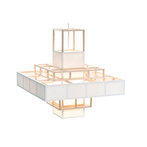 Hängeleuchte - LIGHTHOUSE - Odesi. Dutch Design Online - Holz / Stoff / modern