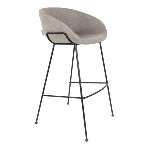 Moderner Barstuhl - FESTON - Zuiver - für den Innenraum / Holz / Polyester