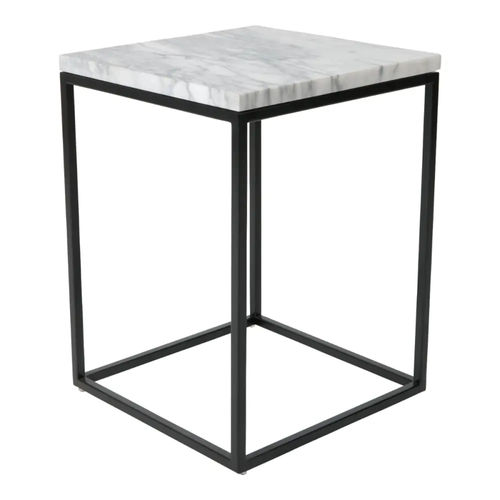 Moderner Beistelltisch - 2300061 - Zuiver - Marmor / Gestell aus Stahl / quadratisch
