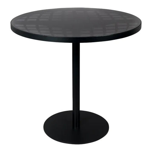 Moderner Bistrotisch - Albert  - Zuiver - Aluminium / Glas / Gestell aus Aluminium