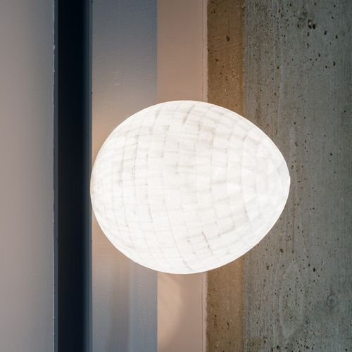 Moderne Wandleuchte - TAMAGO  - CÉLINE WRIGHT  - für den Innenraum / Stahl / Japanpapier