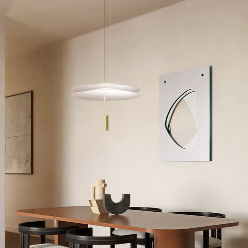Hängender Spiegel - Infinito - DEKNUDT MIRRORS  - originelles Design / rechteckig / Metall