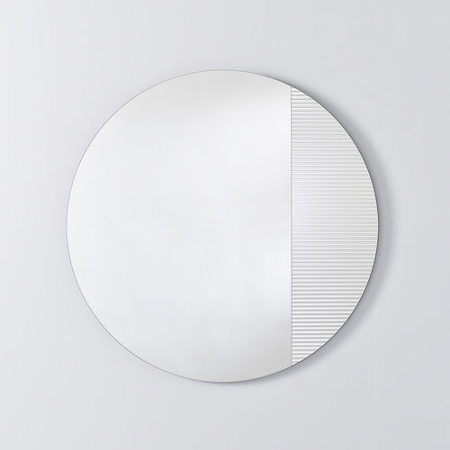 Wandmontierter Spiegel - Cord Flutes L - DEKNUDT MIRRORS  - für Wohnungen / für Hotels / für Hotelzimmer