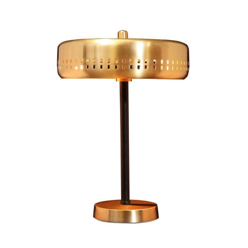 Tischlampe - TREE - GONG - Messing / modern / mit Kabel
