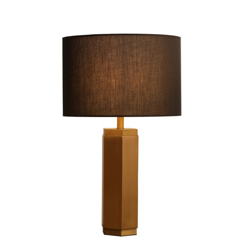 Tischlampe - TAMARA - GONG - Messing / Harz / modern