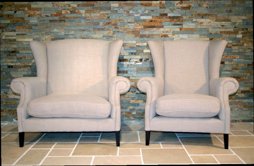 Klassischer Sessel - BRAXTON - HAZENKAMP FURNITURES BV - Stoff