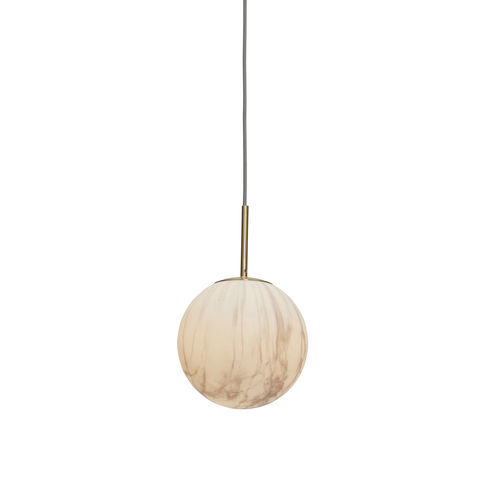 Hängelampe - CARRARA/H22/GO  - it's about RoMi - Eisen / Glas / modern