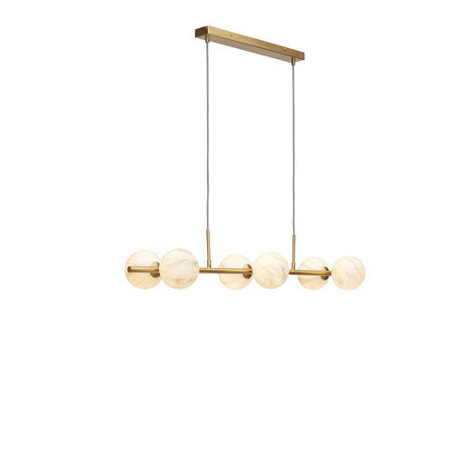 Hängelampe - CARRARA/H6/GO  - it's about RoMi - Eisen / Glas / modern