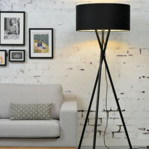 Stehleuchte - HAMPTON/F/B/6030/B  - it's about RoMi - Eisen / modern / mit Kabel