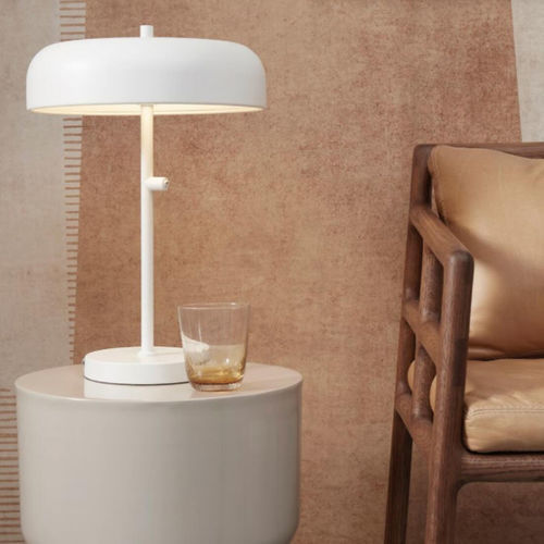 Tischlampe - PORTO/T45/W  - it's about RoMi - Eisen / modern / mit Kabel