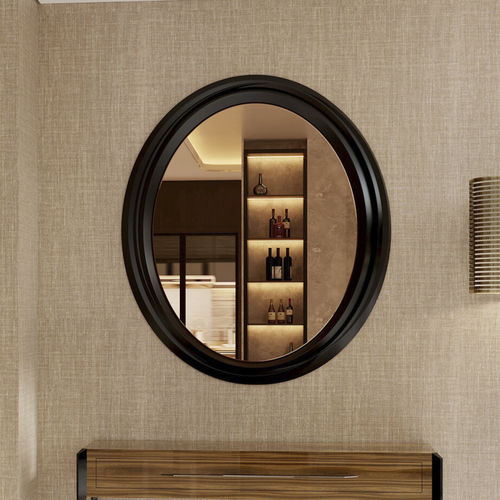 Wandmontierter Spiegel - Dreamer - Jetclass - modern / oval / lackiertes Metall