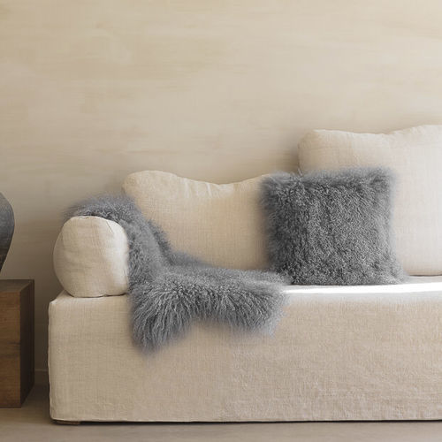 Kissen für Sofas - LUSH - LIGNE PURE - quadratisch / einfarbig / für Privatgebrauch