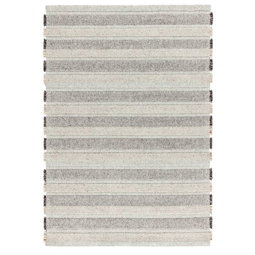 Moderner Teppich - GRADE - LIGNE PURE - Streifenmuster / Neuseelandwolle / Viskose