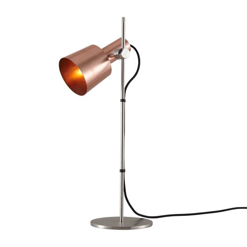 Tischlampe - CHESTER - ORIGINAL BTC - Kupfer / Edelstahl / Messing