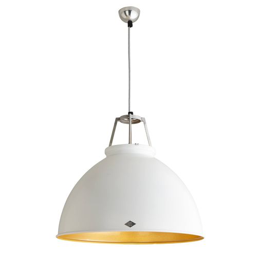 Hängelampe - TITAN - ORIGINAL BTC - Aluminium / Glas / klassisch