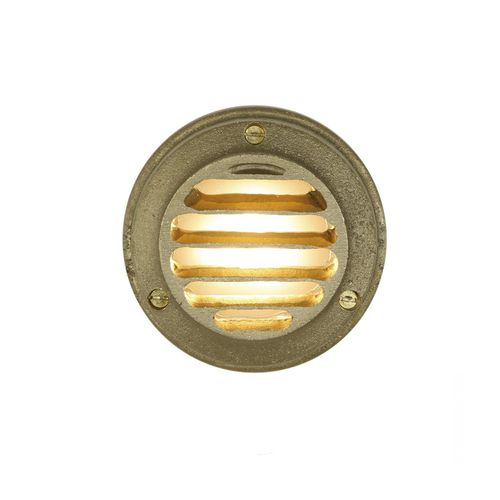 Moderne Wandleuchte - DP7567 - ORIGINAL BTC - für Außenbereich / Milchglas / Messing