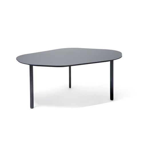 Designtisch / originell - STRAT - PCM DESIGN - Buche / Schiefer / Gestell aus Buche