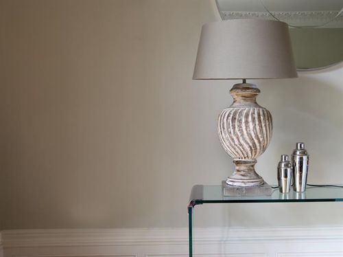 Tischlampe - LUCCA - VILLIERS - Holz / klassisch / mit Kabel