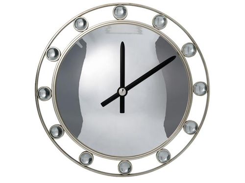Moderne Uhr - APOLLO - VILLIERS - wandmontiert / Analog / Edelstahl