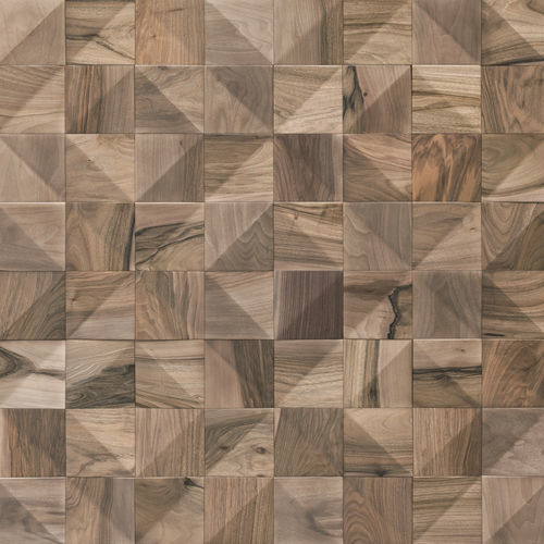 Verkleidungs-Dekorplatte - Velvet Walnut - WONDERWALL STUDIOS - wandmontiert / für Innenausbau / für Decke