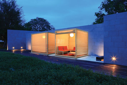 Selbsttragende Pergola - ARIOSO TORO - PLATO - Aluminium