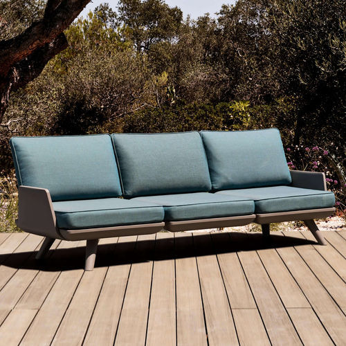 Modernes Sofa - SAMURAI - Myyour - für Außenbereich / Stoff / mit integriertem Tisch