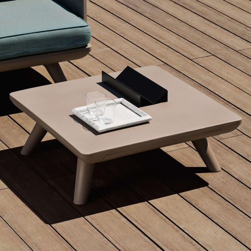 Moderner Couchtisch - SAMURAI - Myyour - Holz / Gestell aus Holz / quadratisch