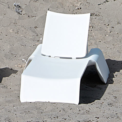 Moderne Sonnenliege - NOVA  - Myyour - Stoff / Polyethylen / 100% recycelbar